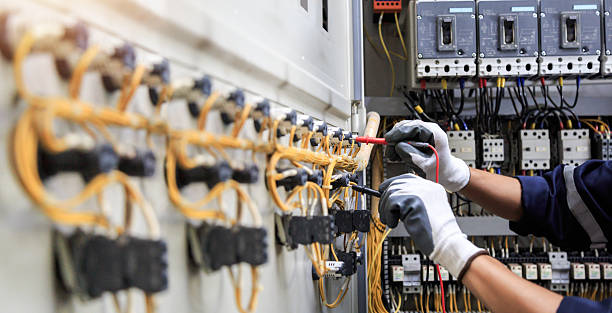 Professional Electrician technician working in Corcoran, CA